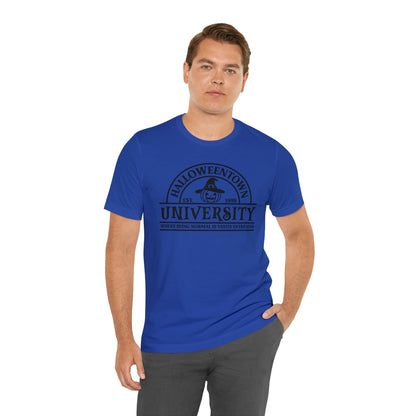 Halloween University Unisex Jersey Short Sleeve Tee