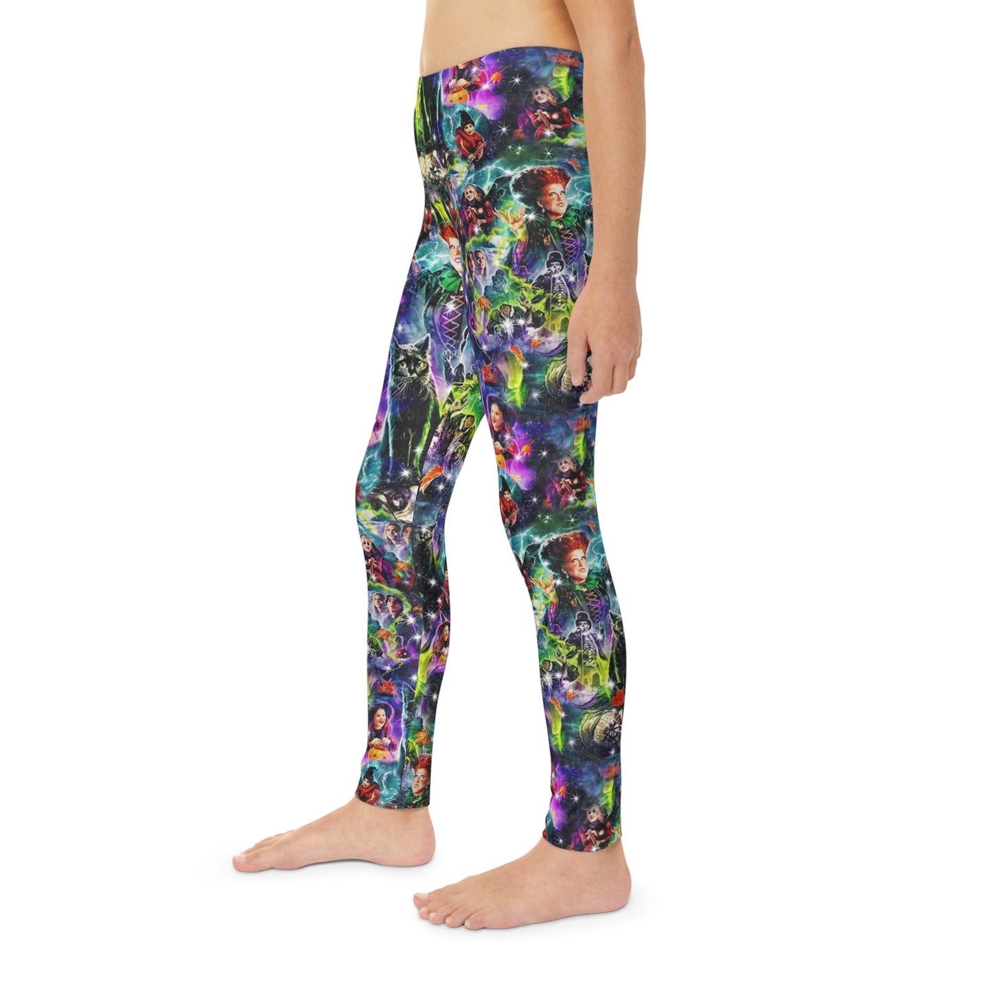 Hocus Pocus Youth Full-Length Leggings (AOP)