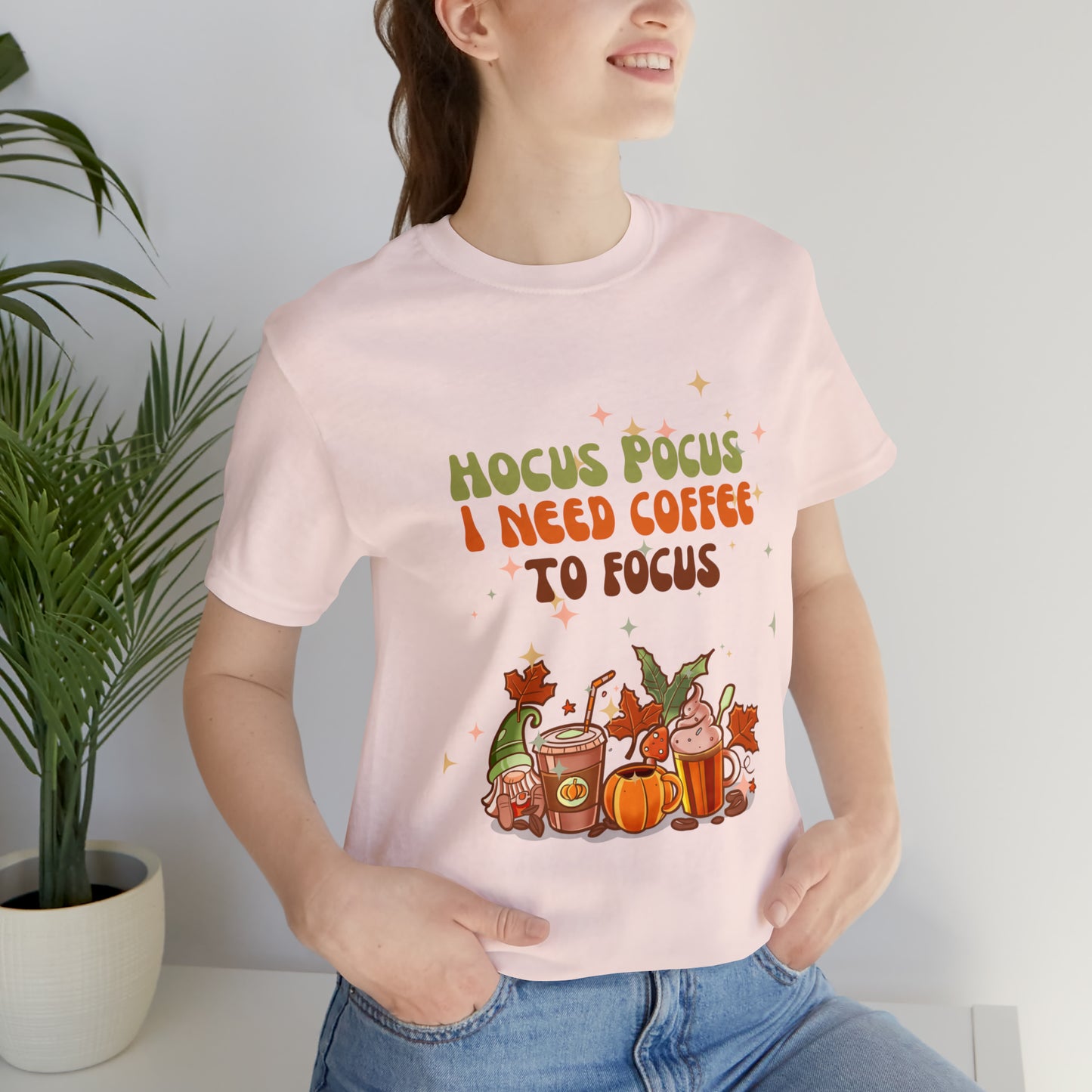 Hocus Pocus coffee Unisex Jersey Short Sleeve Tee