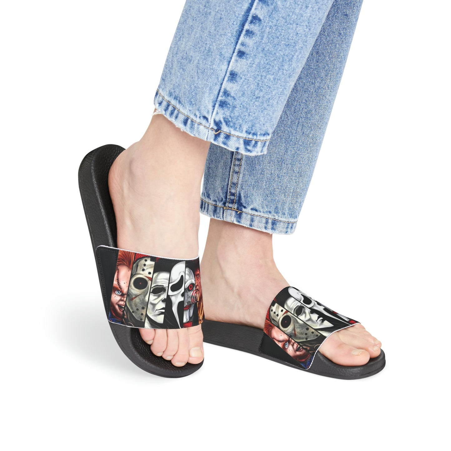 Women's PU Slide Sandals