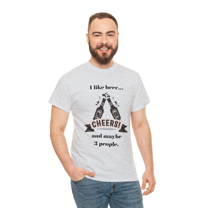 I like Beer Unisex Heavy Cotton Tee