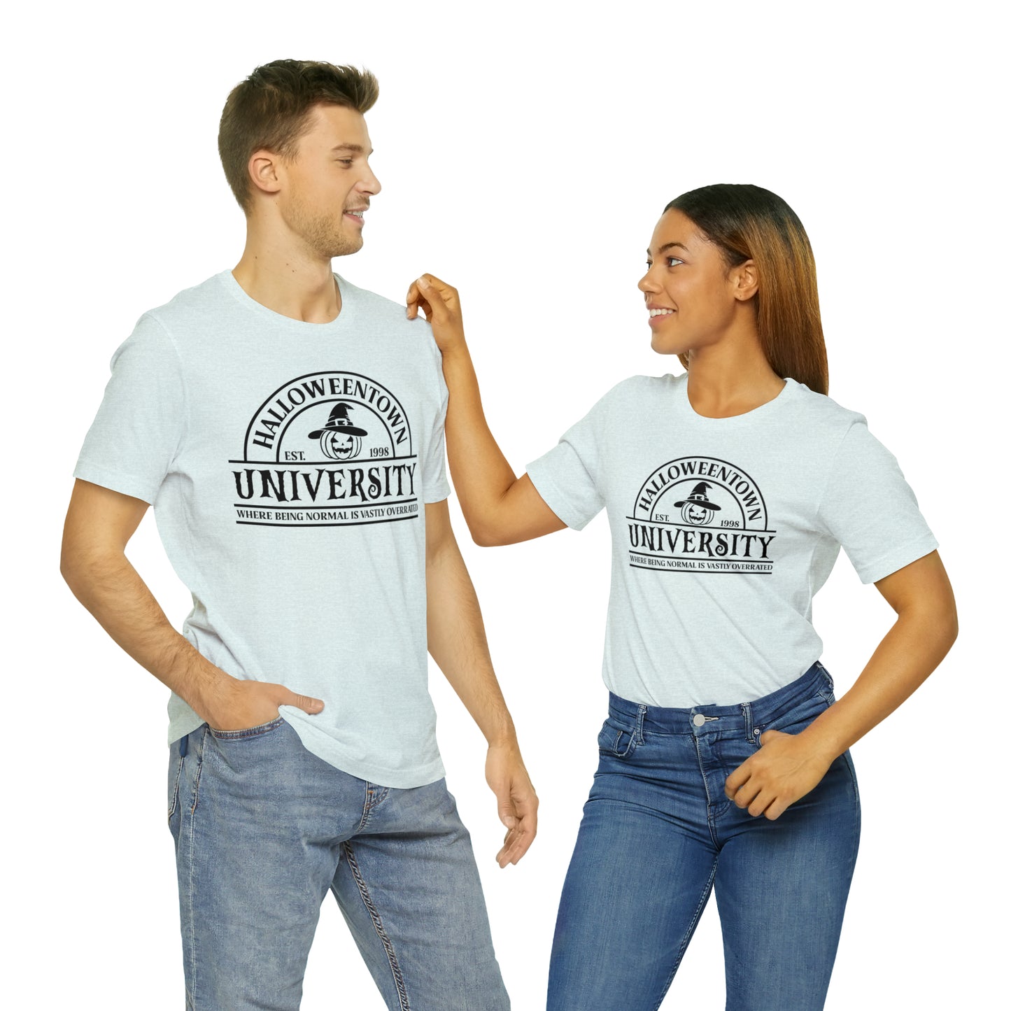 Halloween University Unisex Jersey Short Sleeve Tee