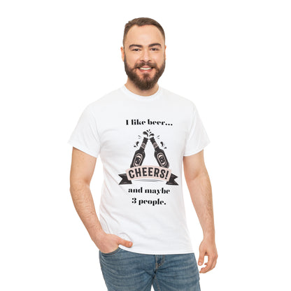 I like Beer Unisex Heavy Cotton Tee