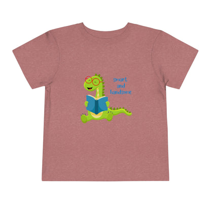 Smart and Handsome Toddler Short Sleeve Tee Back to School