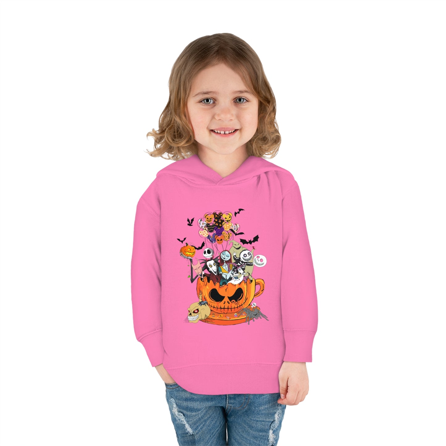 Halloween Toddler Pullover Fleece Hoodie