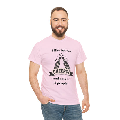 I like Beer Unisex Heavy Cotton Tee