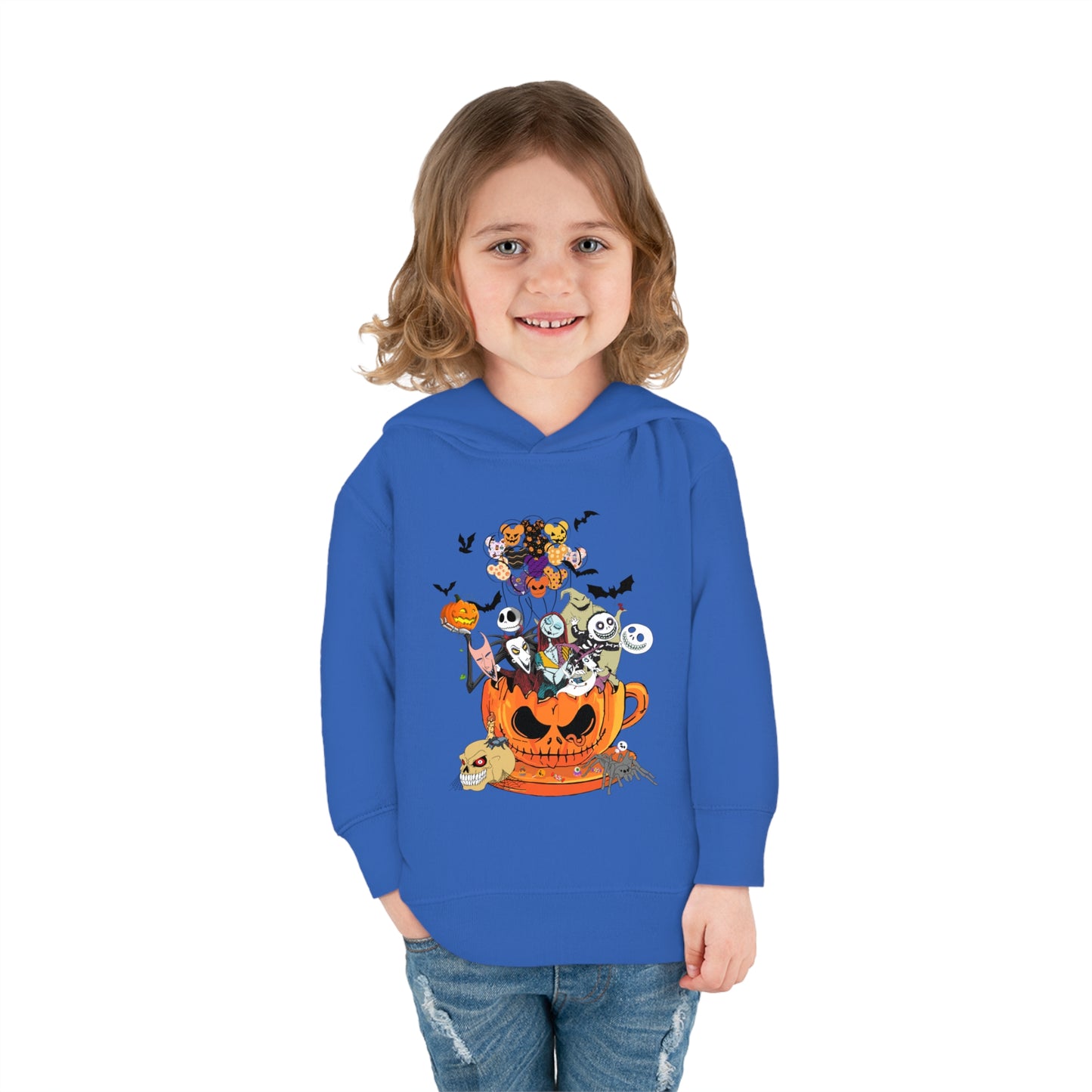 Halloween Toddler Pullover Fleece Hoodie