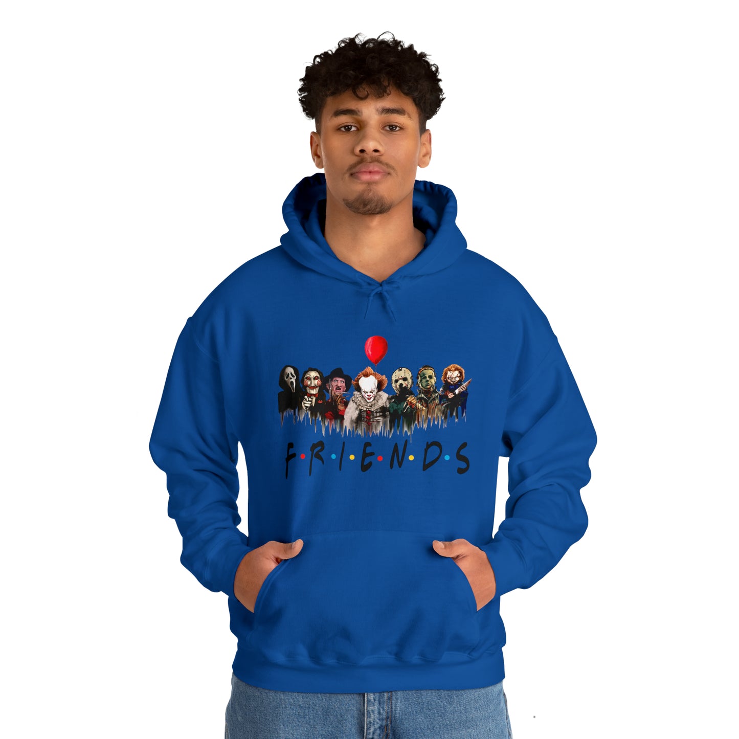 Horror Friends Unisex Heavy Blend™ Hooded Sweatshirt