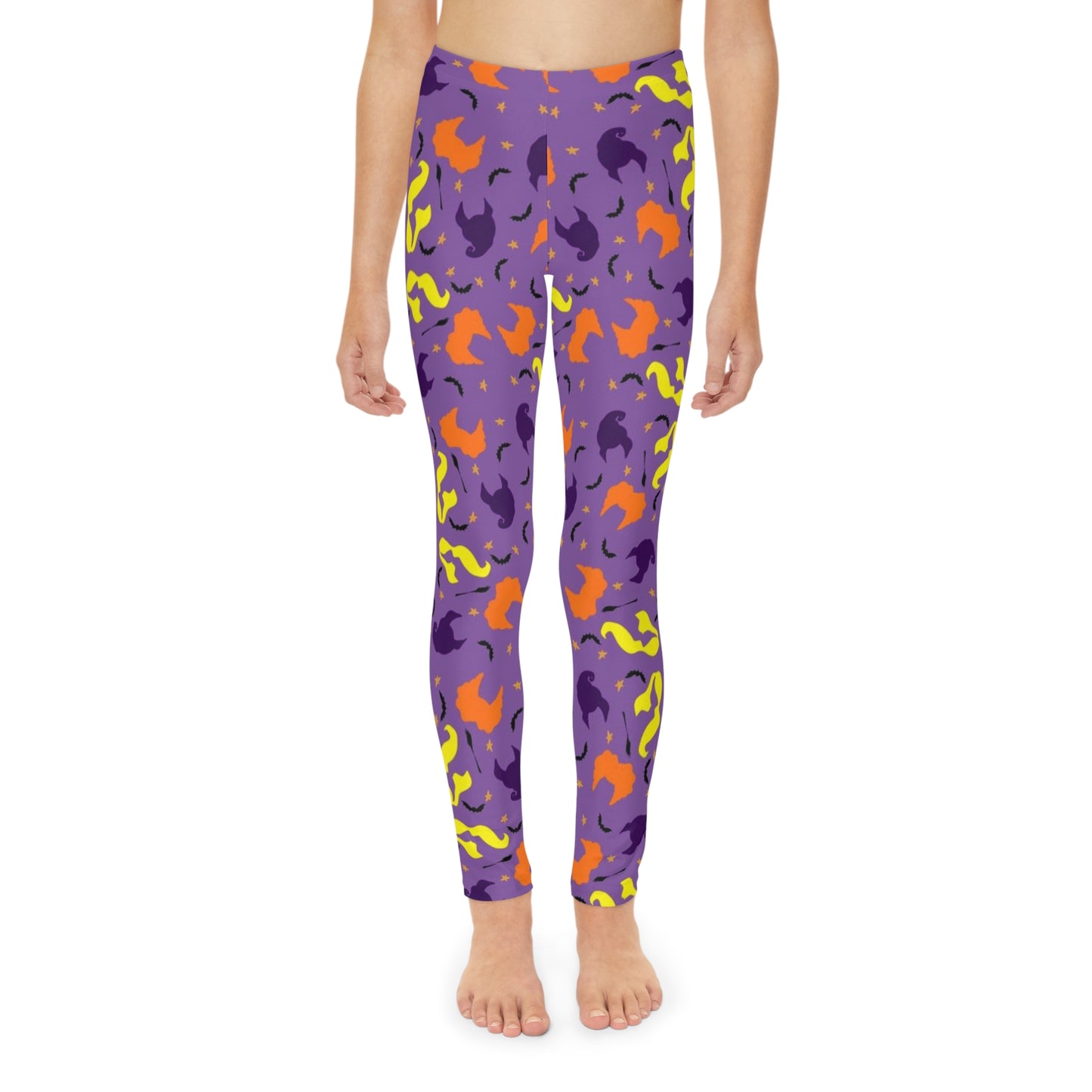 Hocus Pocus Youth Full-Length Leggings (AOP)