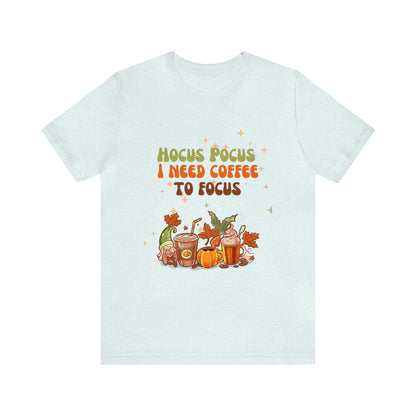 Hocus Pocus coffee Unisex Jersey Short Sleeve Tee