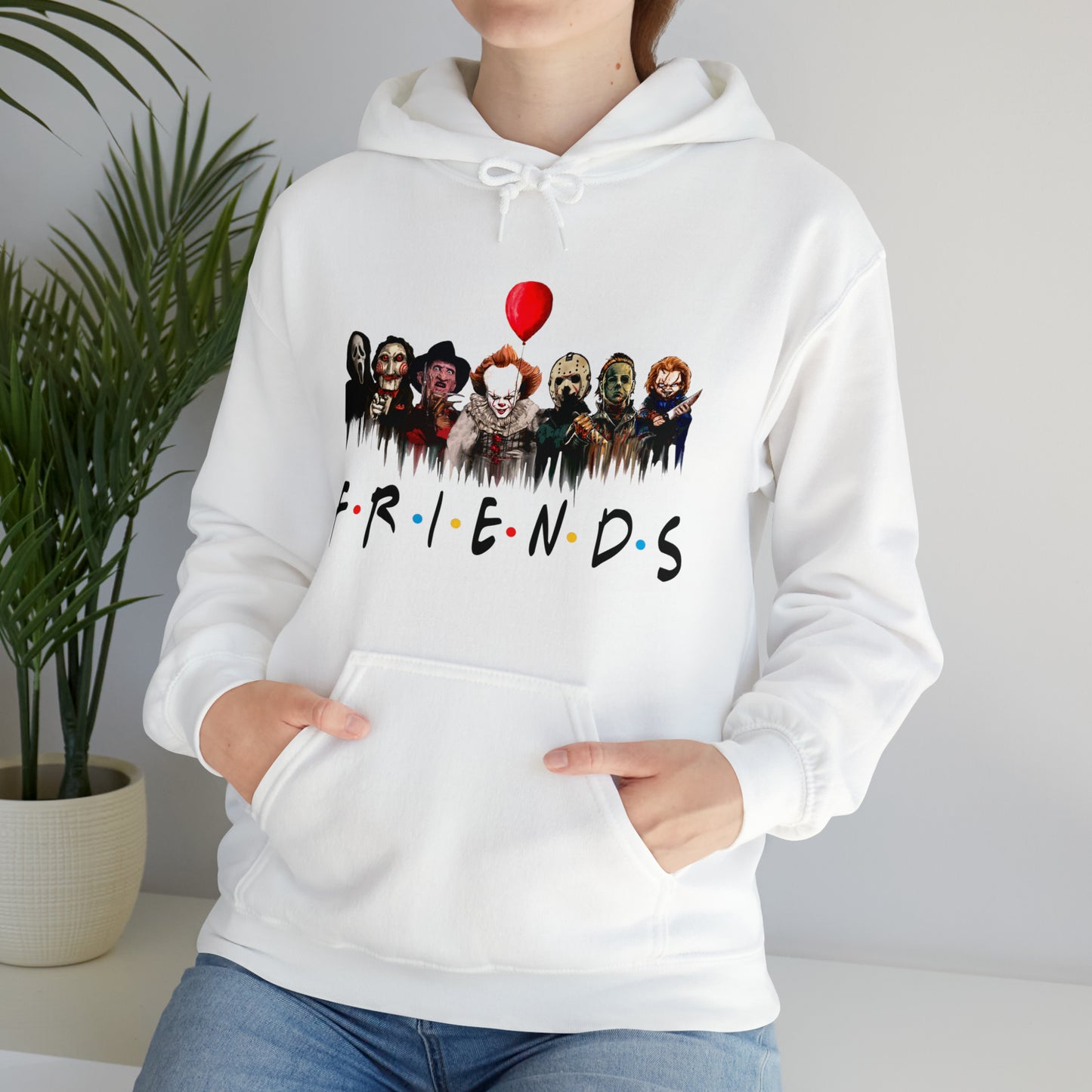 Horror Friends Unisex Heavy Blend™ Hooded Sweatshirt