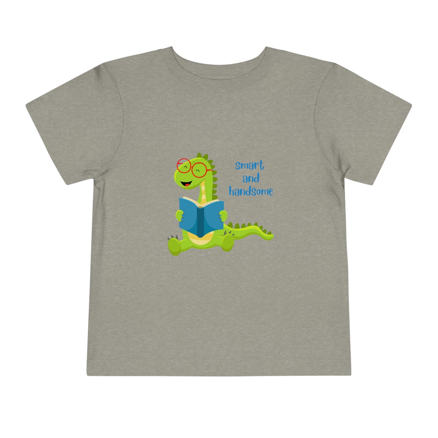 Smart and Handsome Toddler Short Sleeve Tee Back to School