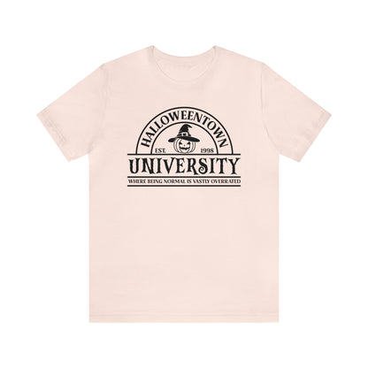 Halloween University Unisex Jersey Short Sleeve Tee