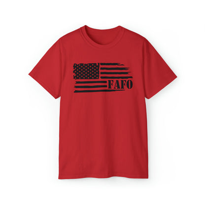 FAFO Flag Unisex Ultra Cotton Tee