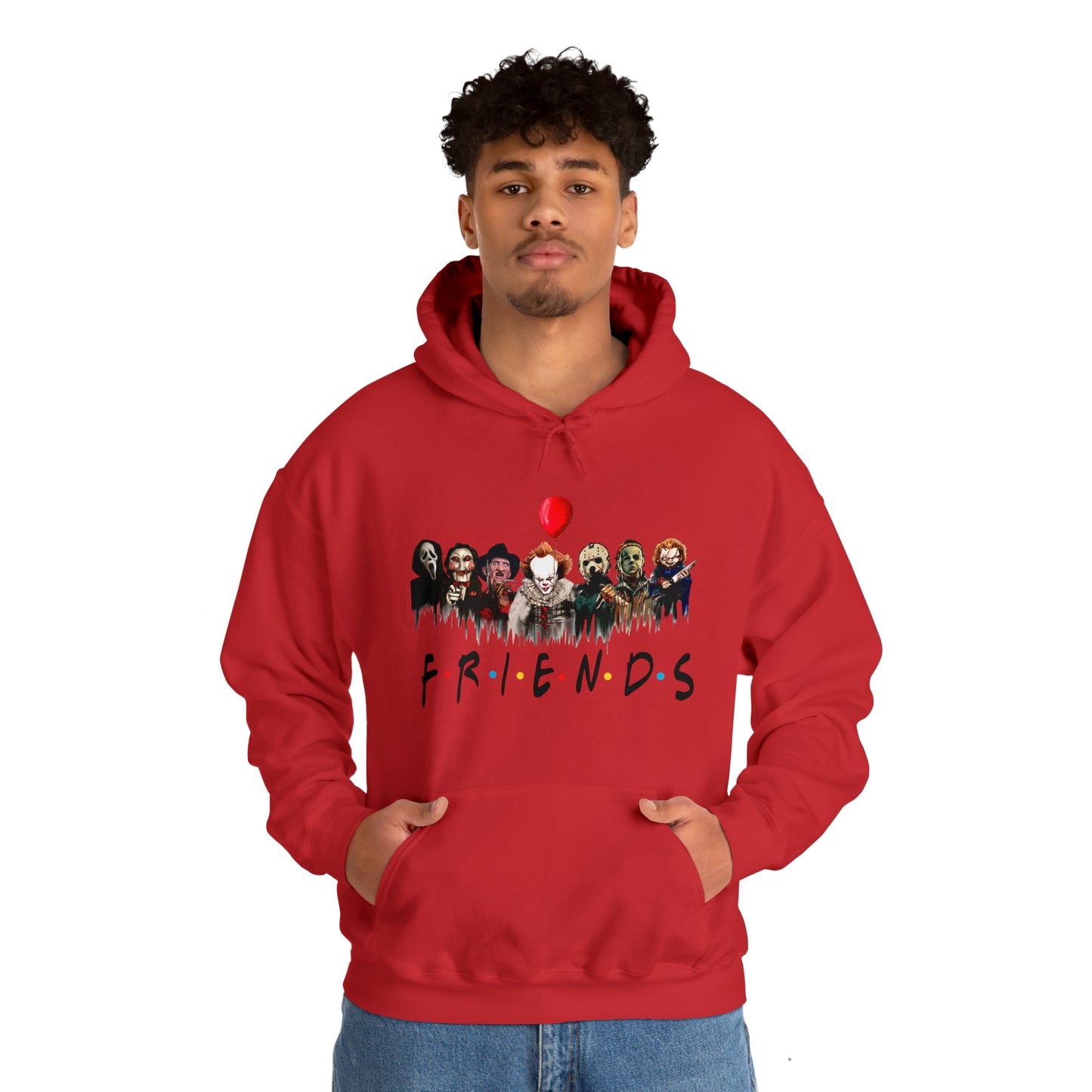 Horror Friends Unisex Heavy Blend™ Hooded Sweatshirt