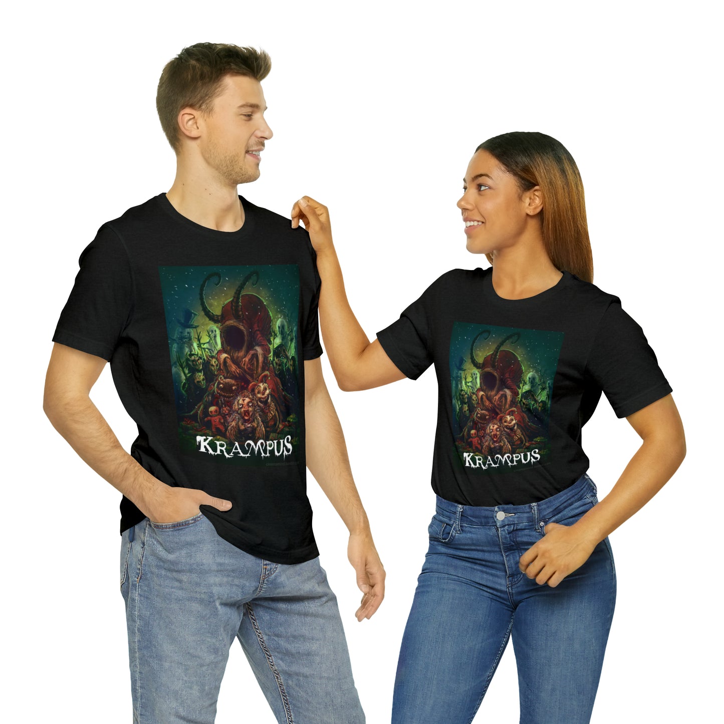 Krampus 1 Unisex Jersey Short Sleeve Tee