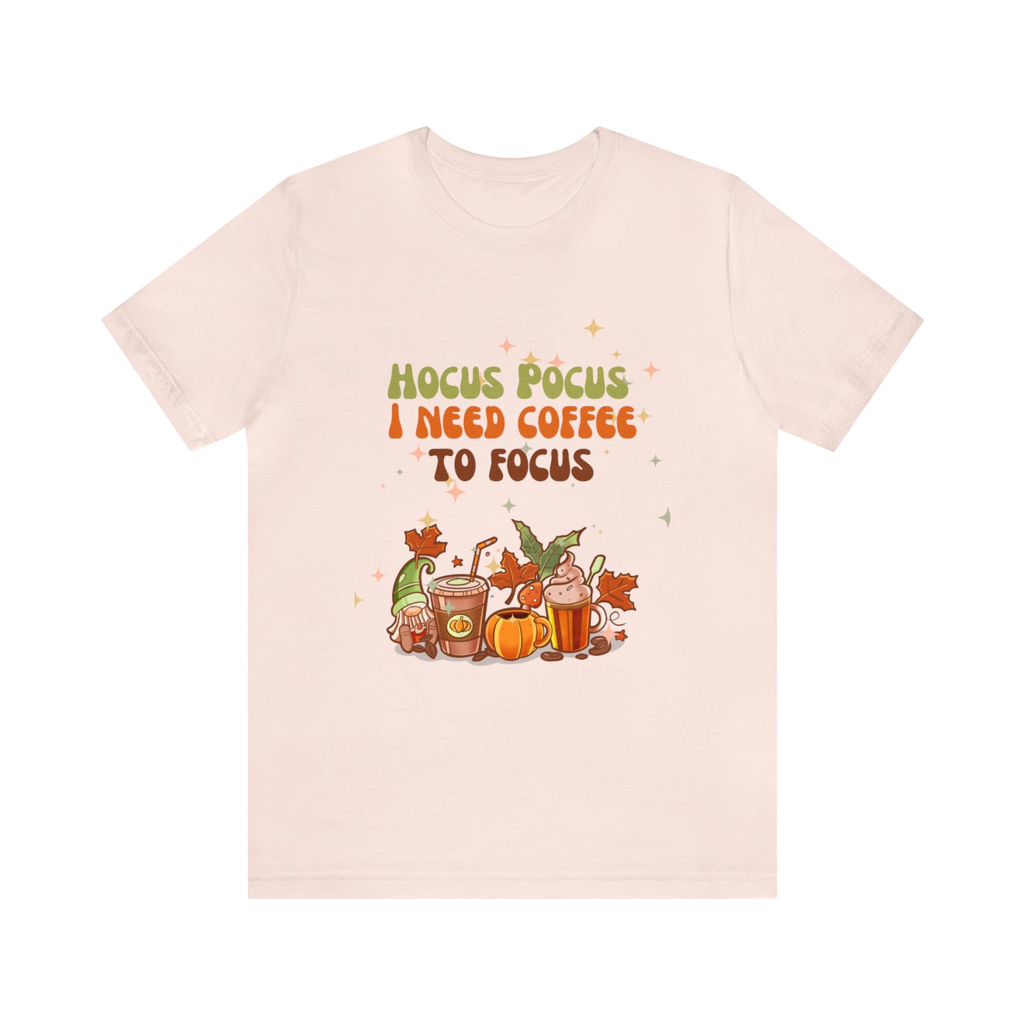 Hocus Pocus coffee Unisex Jersey Short Sleeve Tee