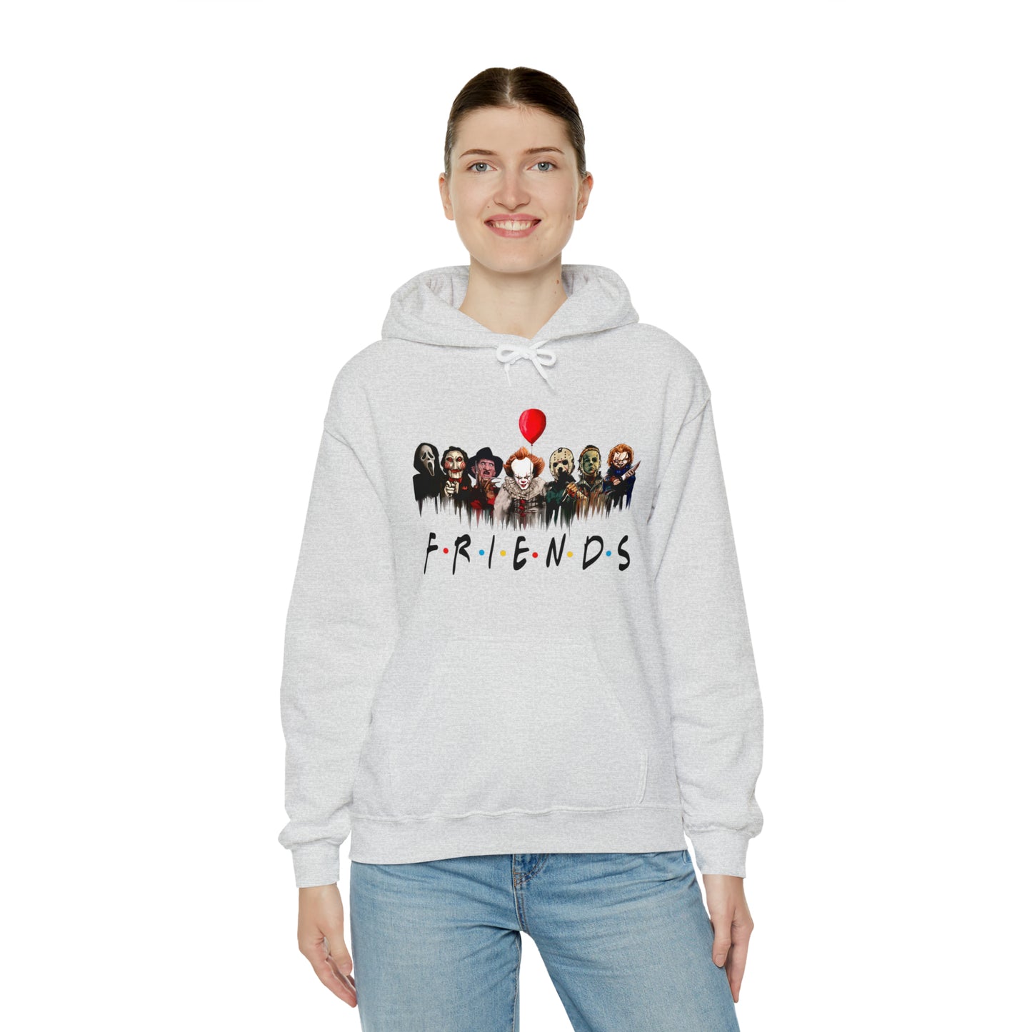 Horror Friends Unisex Heavy Blend™ Hooded Sweatshirt