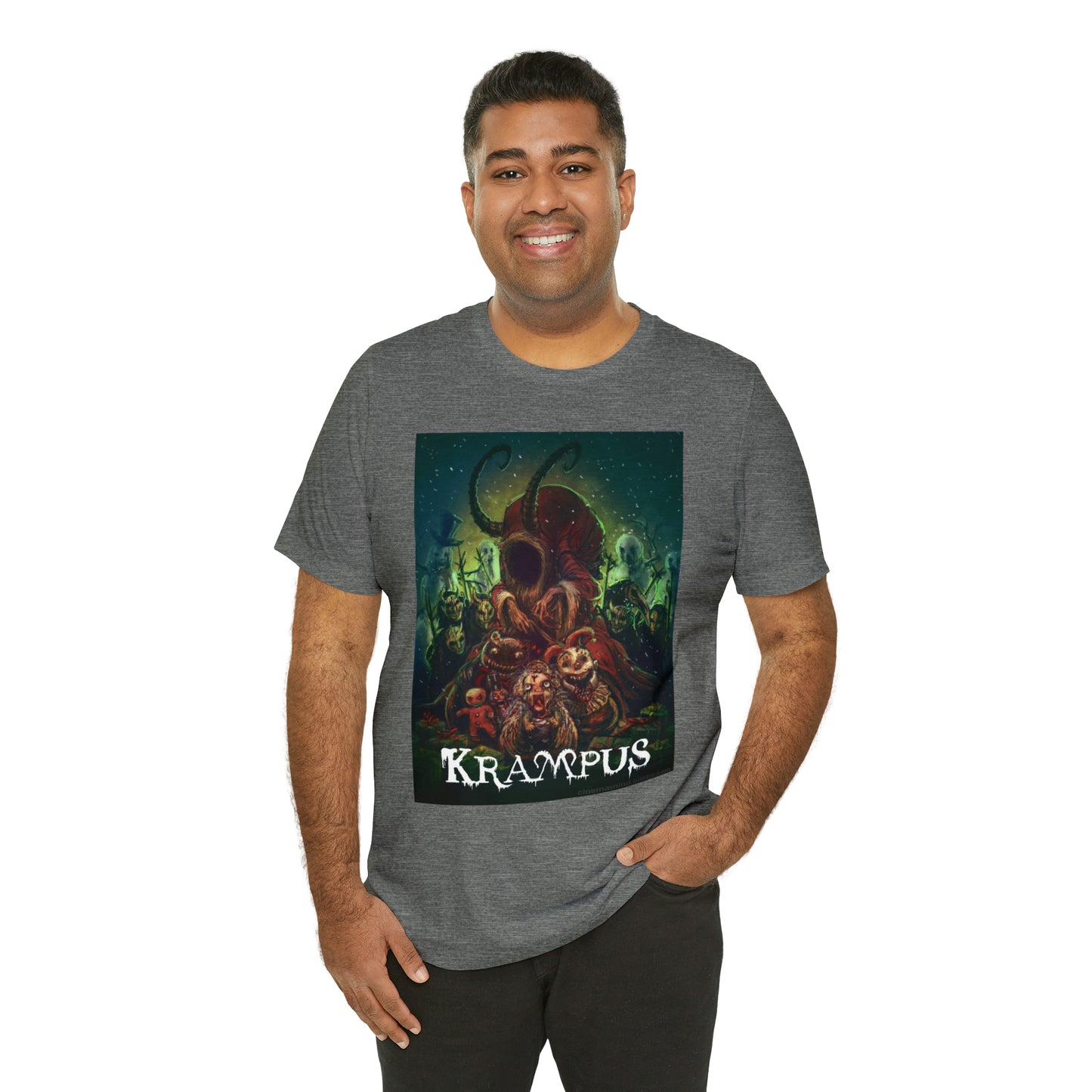 Krampus 1 Unisex Jersey Short Sleeve Tee