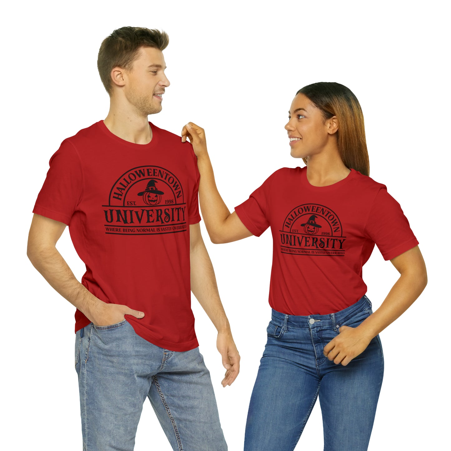 Halloween University Unisex Jersey Short Sleeve Tee