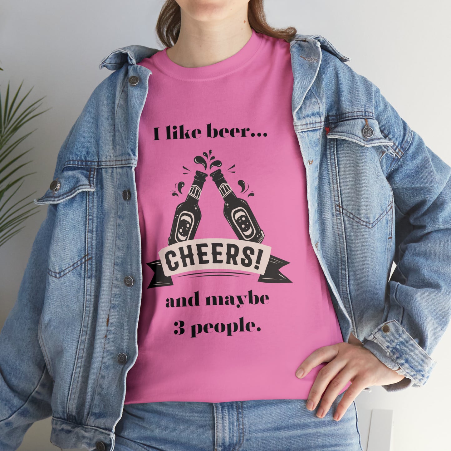 I like Beer Unisex Heavy Cotton Tee