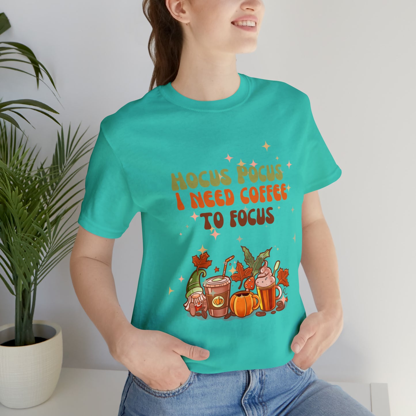 Hocus Pocus coffee Unisex Jersey Short Sleeve Tee