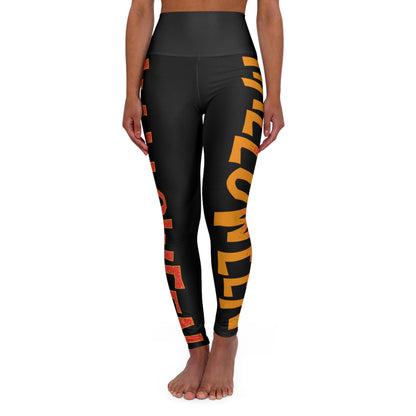 Halloween High Waisted Yoga Leggings (AOP)