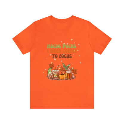 Hocus Pocus coffee Unisex Jersey Short Sleeve Tee