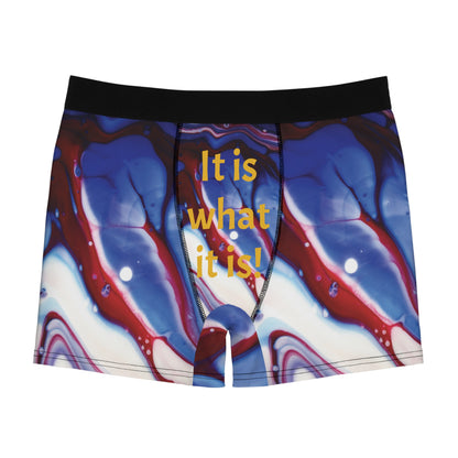 It is what it is Men's Boxer Briefs (AOP)