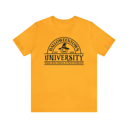 Halloween University Unisex Jersey Short Sleeve Tee