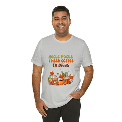 Hocus Pocus coffee Unisex Jersey Short Sleeve Tee