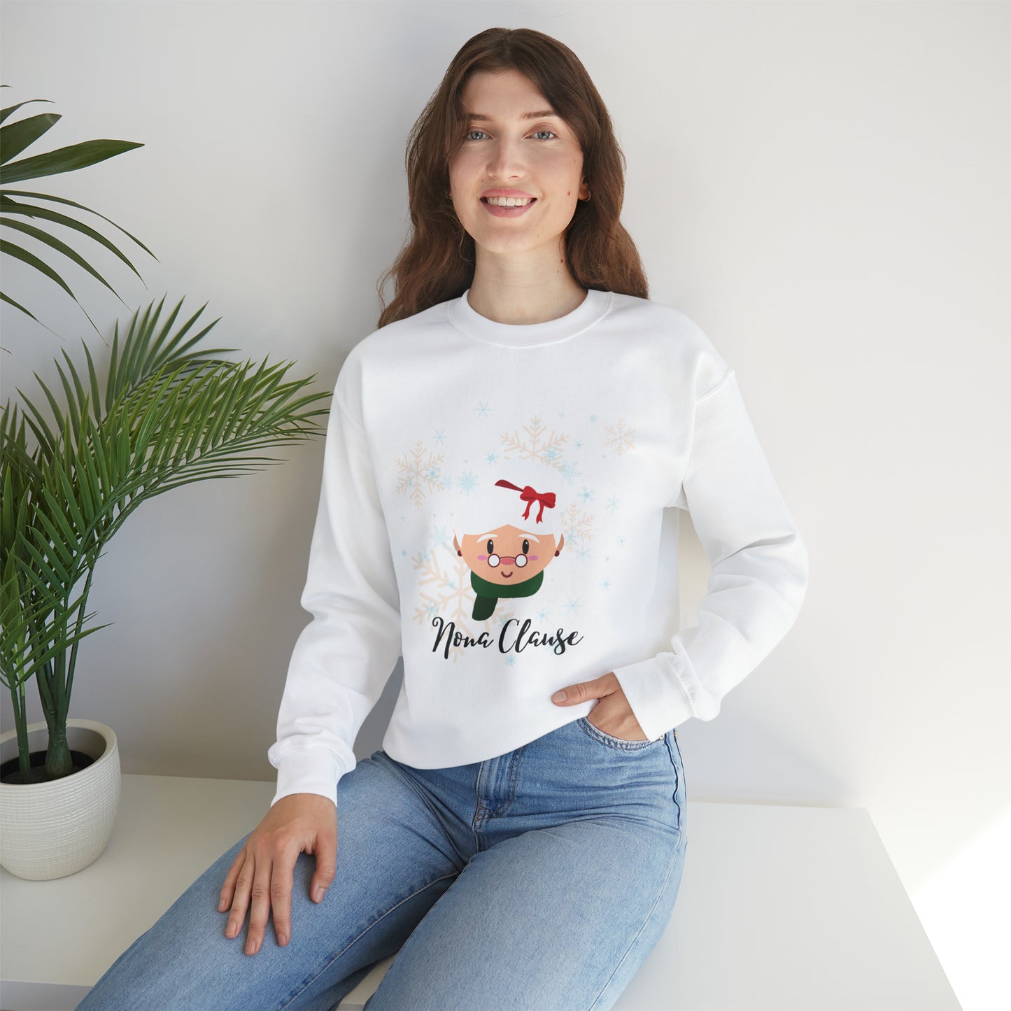 Jennifer's Nona Clause unisex Sweatshirt