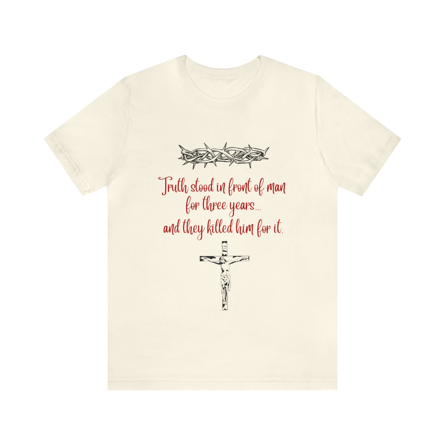 Jesus Paid the Price Christian Jesus Unisex Jersey Short Sleeve Tee