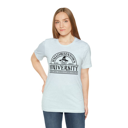 Halloween University Unisex Jersey Short Sleeve Tee