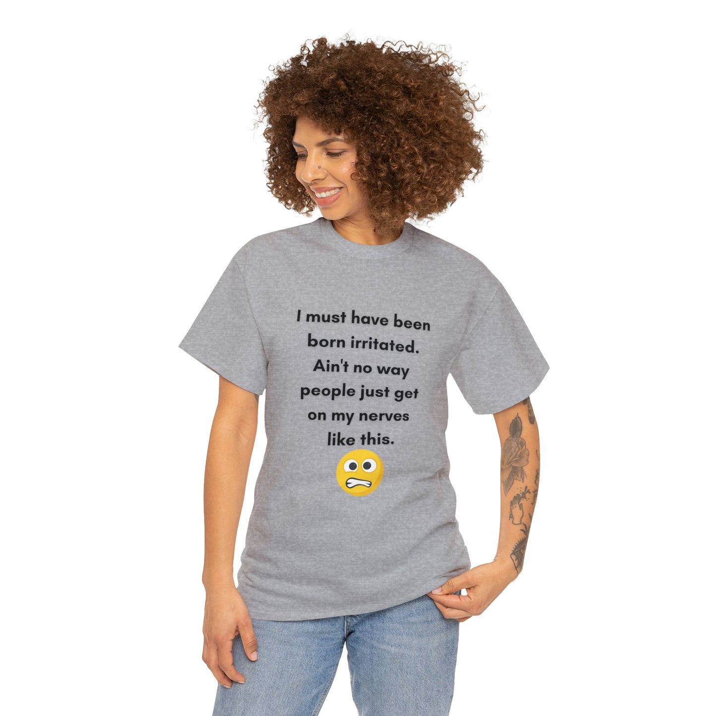 Irritated Unisex Heavy Cotton Tee