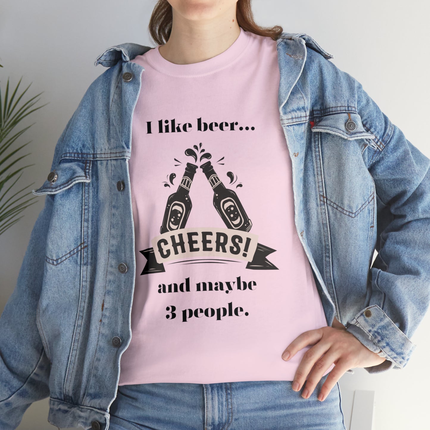 I like Beer Unisex Heavy Cotton Tee