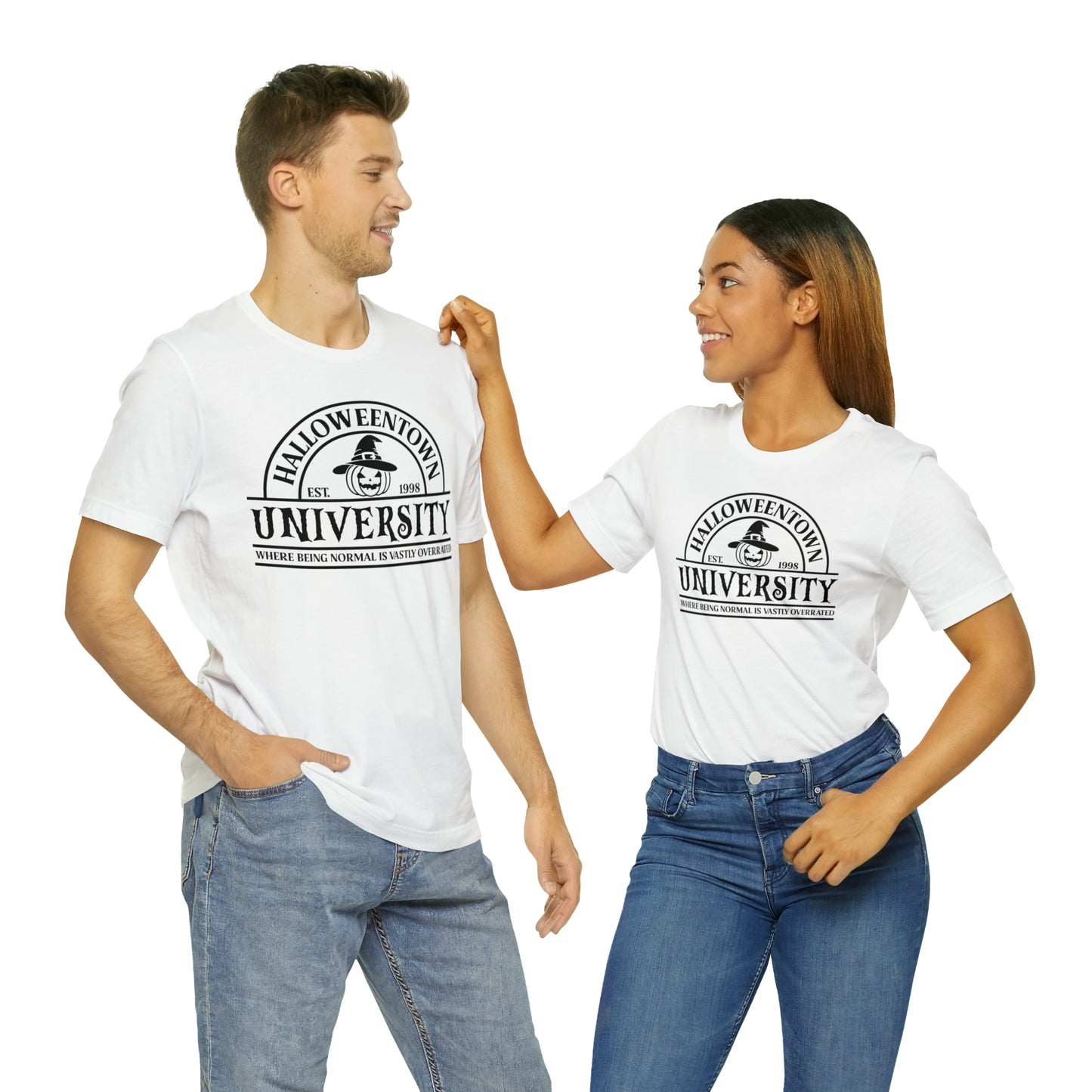 Halloween University Unisex Jersey Short Sleeve Tee