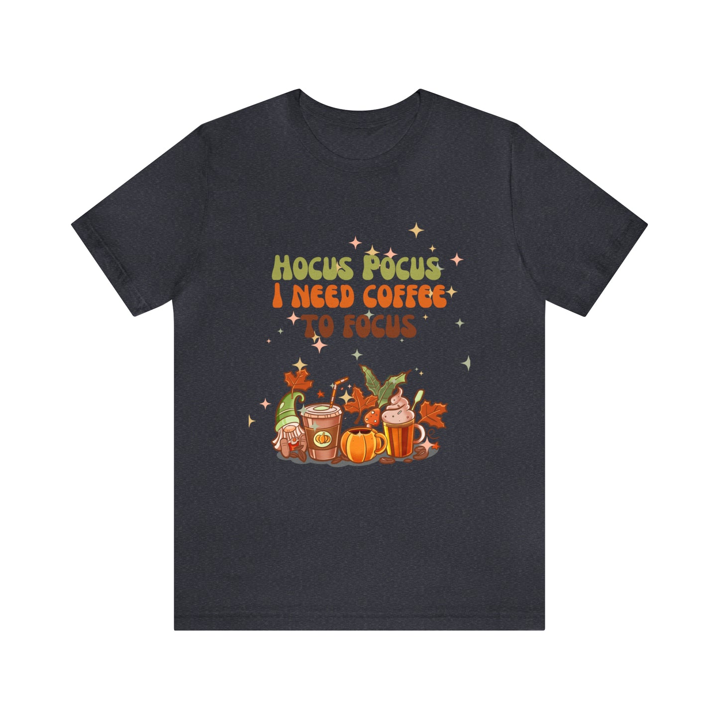 Hocus Pocus coffee Unisex Jersey Short Sleeve Tee