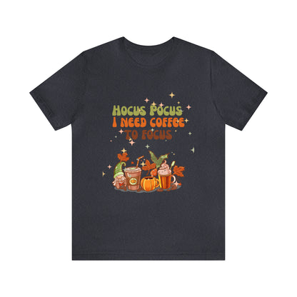 Hocus Pocus coffee Unisex Jersey Short Sleeve Tee