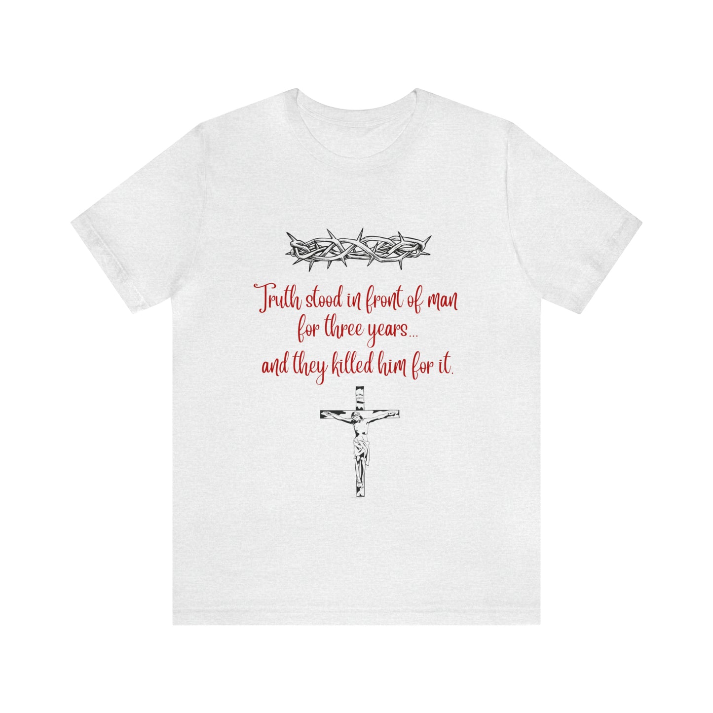 Jesus Paid the Price Christian Jesus Unisex Jersey Short Sleeve Tee