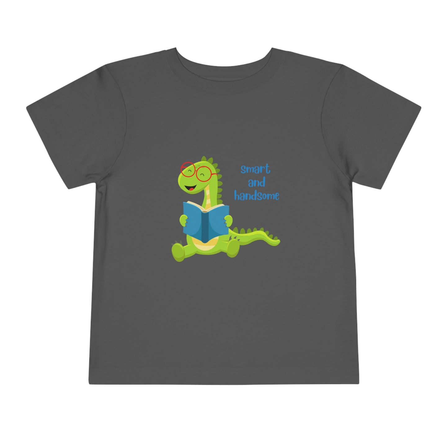 Smart and Handsome Toddler Short Sleeve Tee Back to School