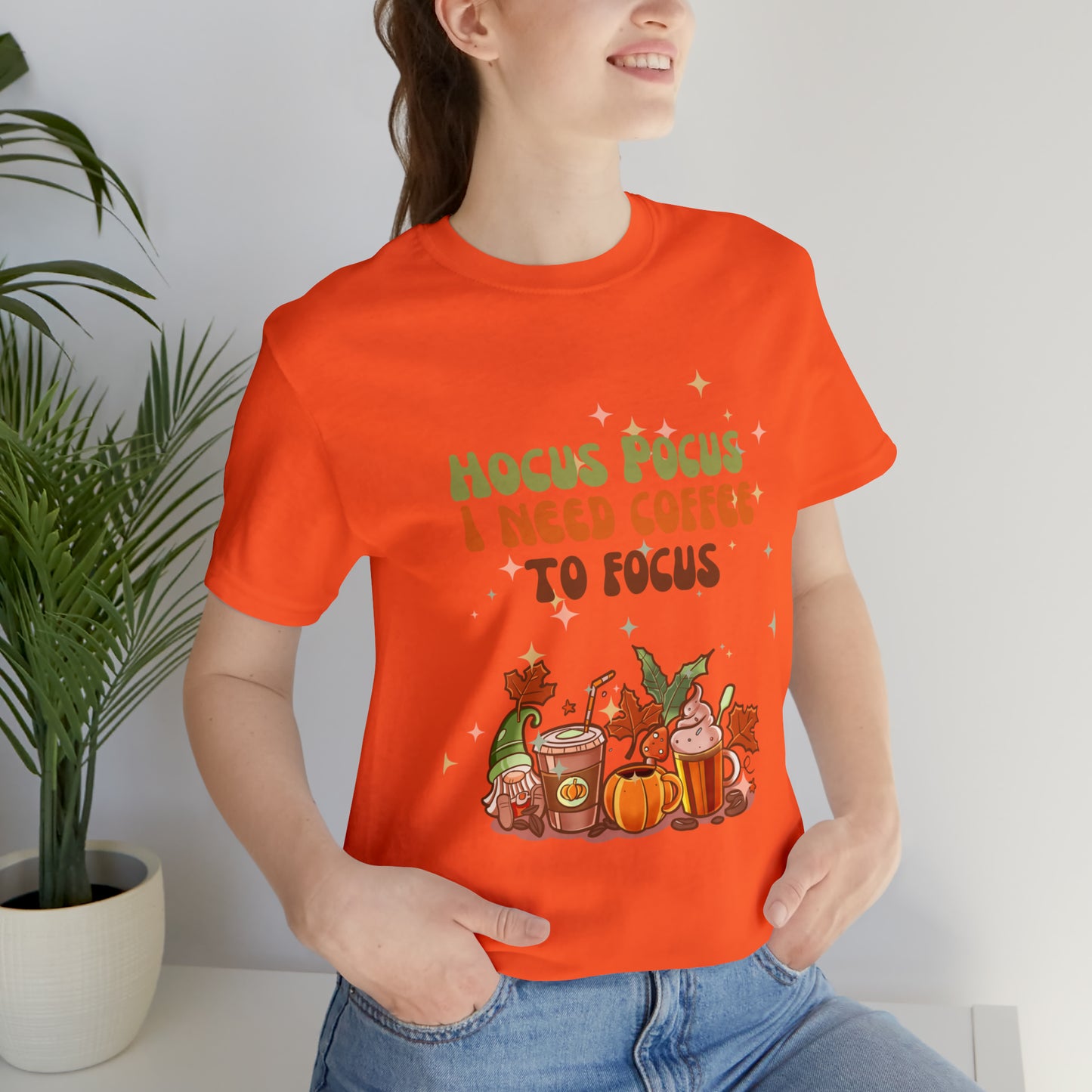 Hocus Pocus coffee Unisex Jersey Short Sleeve Tee