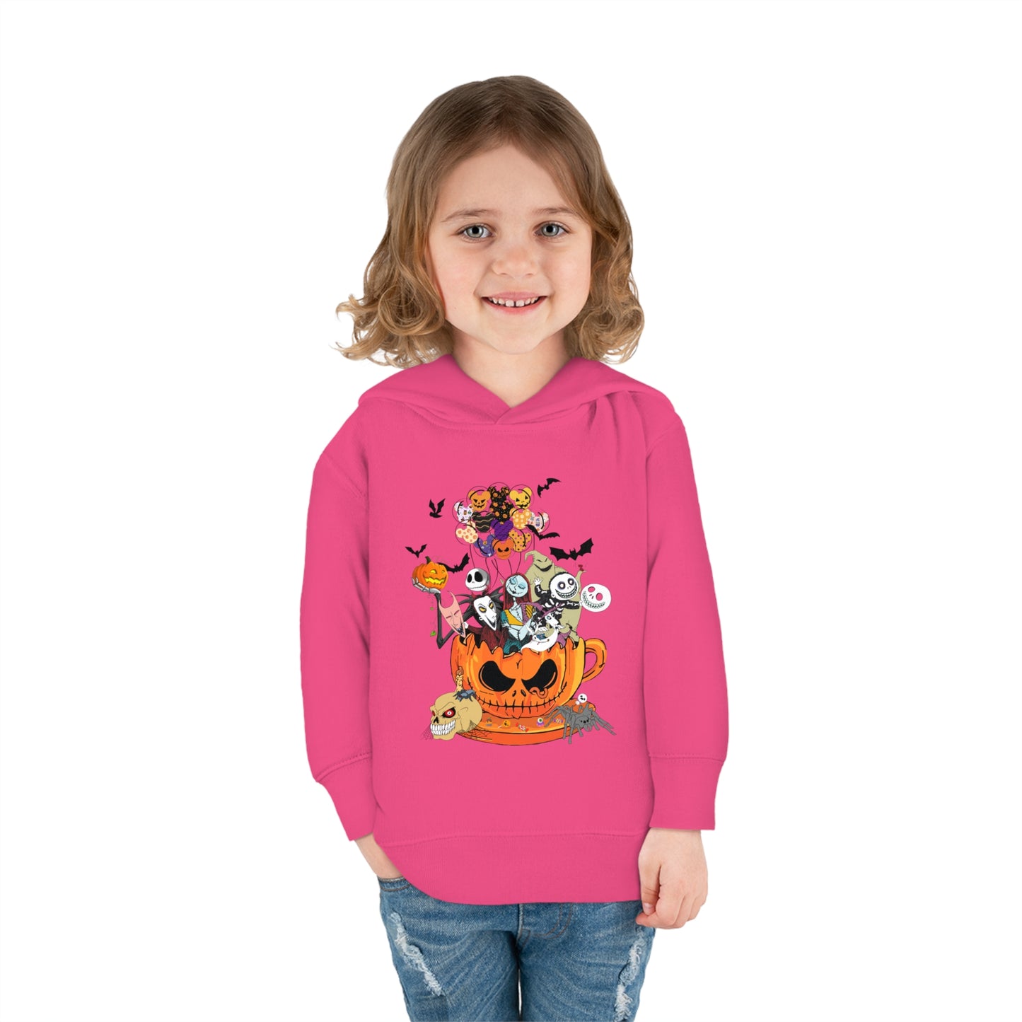 Halloween Toddler Pullover Fleece Hoodie