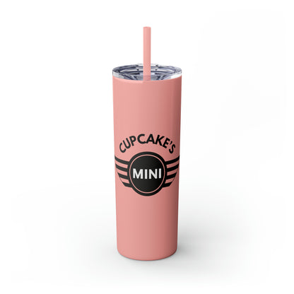 Skinny Tumbler with Straw, 20oz