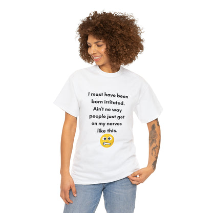 Irritated Unisex Heavy Cotton Tee