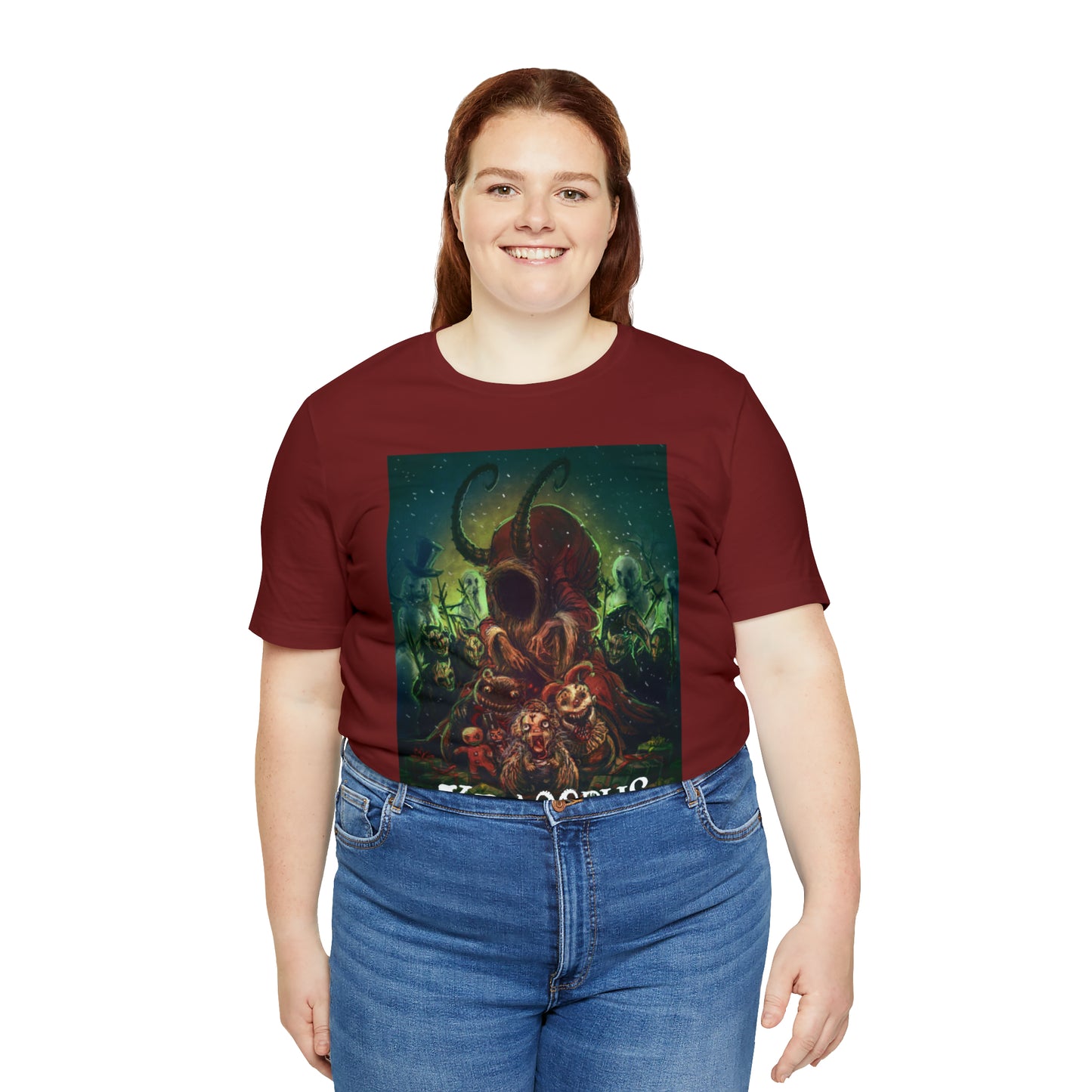 Krampus 1 Unisex Jersey Short Sleeve Tee