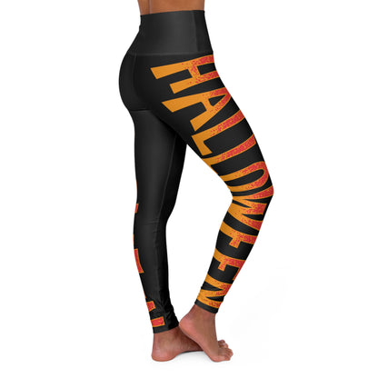 Halloween High Waisted Yoga Leggings (AOP)