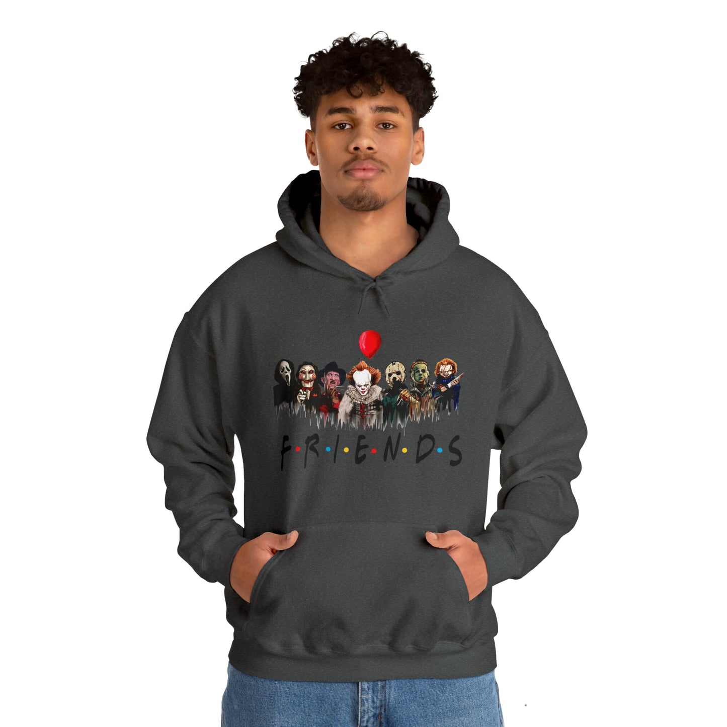 Horror Friends Unisex Heavy Blend™ Hooded Sweatshirt