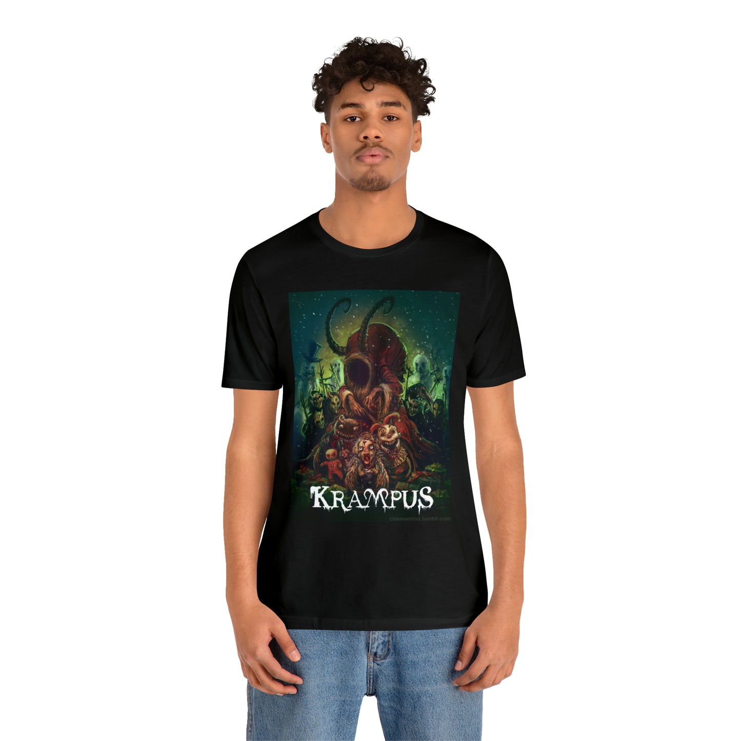 Krampus 1 Unisex Jersey Short Sleeve Tee