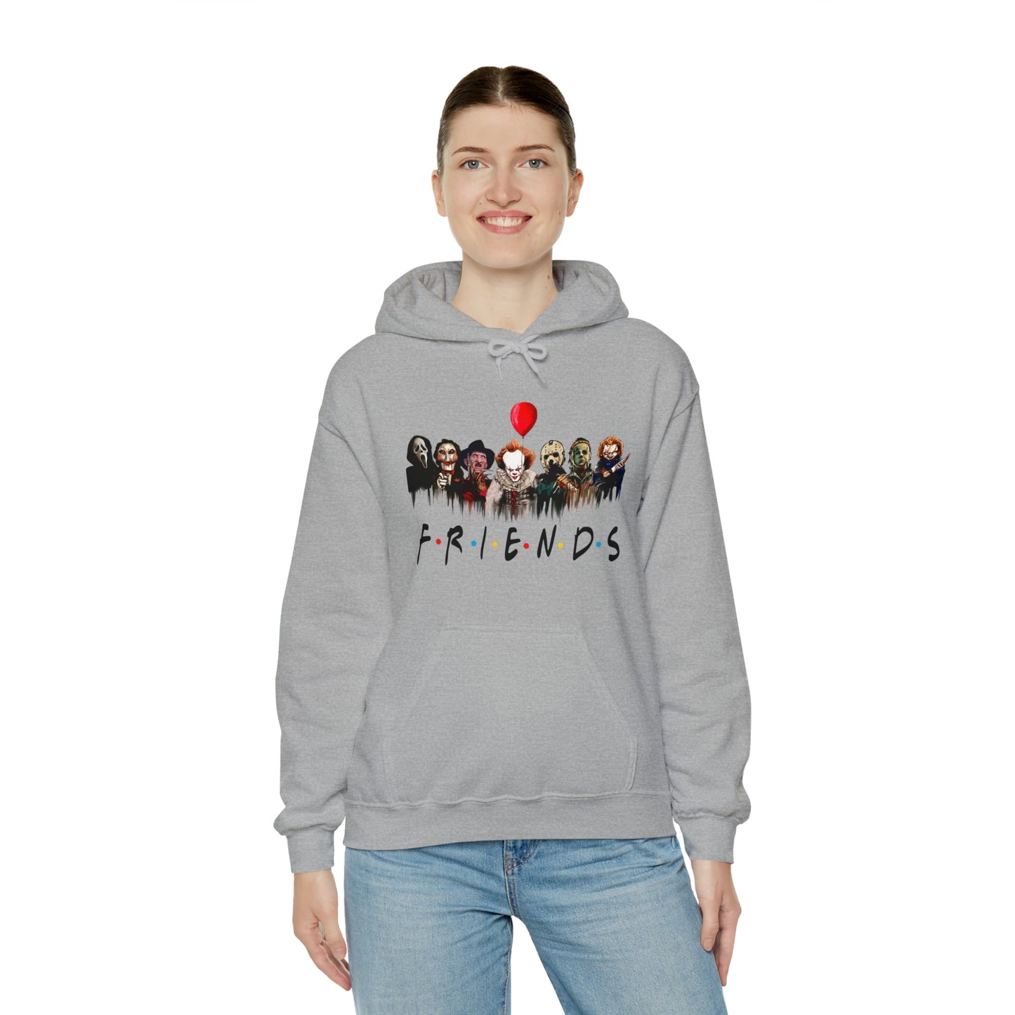 Horror Friends Unisex Heavy Blend™ Hooded Sweatshirt